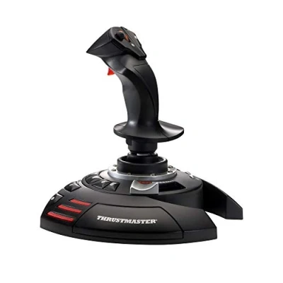 Image of Thrustmaster T.Flight Stick X Ergonomic Flight Simulator Joystick with Adjustable Resistance and Wide Hand Rest for PC