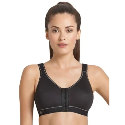 Image of Anita Women&#039;s 5523 Sports Bra, Black, 34A