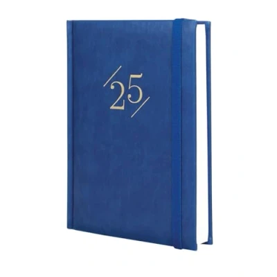 Image of Finocam Dynamic London 2025 Page A Day Diary January December (12 Months) Blue International