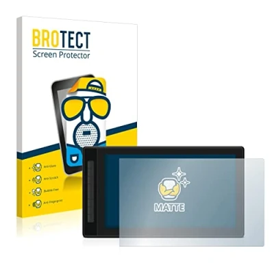 Image of brotect Screen Protector Anti Glare compatible with Huion Kamvas Pro 16 (2.5K) Matte, Fingerprint Protection Film