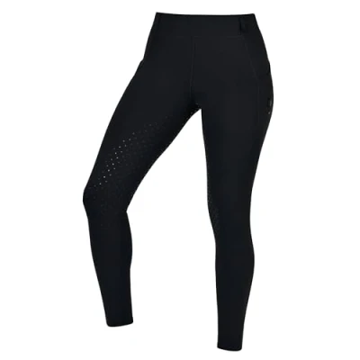 Image of Dublin Thermal Riding Tights, Black, Ladies 14/32&quot;