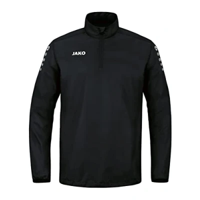 Image of JAKO Rainzip Team All weather sweat/zip top, black, L