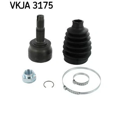 Image of 46308322, 46308519, 77365986 CV Joint SKF VKJA 3175 VAUXHALL: Corsa Mk3, ALFA ROMEO: MiTo, FIAT: 500 Hatchback, Punto II Qubo