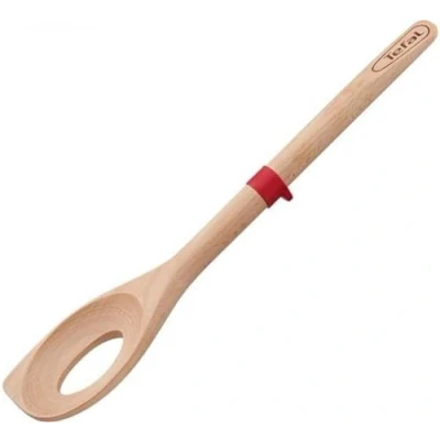 Image of Tefal Wooden Spatula, wood, 2,7 x 38,4 9,2 cm