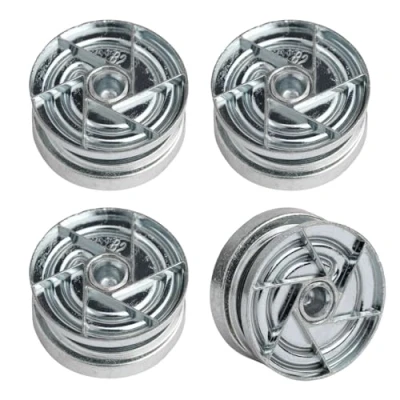 Image of rudis spareparts Wheel Lock Eccentric Nut #114670 Suitable as Replacement Part for Ikea Malm, BRIMNES (Pack of 4)