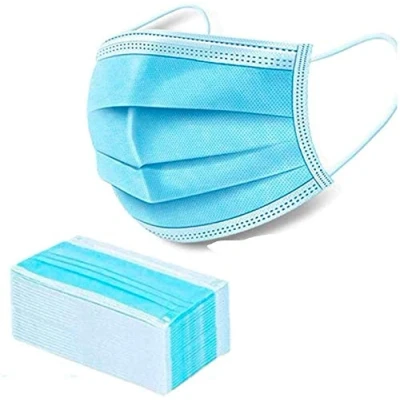 Image of 50 x Disposable Masks 3ply Breathable Face Mouth Mask Ear Loop