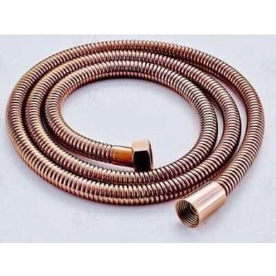 Image of Shower Hose Stainless Steel Copper Colour 1.7 m