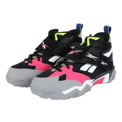 Image of Reebok Unisex Preseason 94 Sneaker, Black/BOLDPINK/White, 15 UK