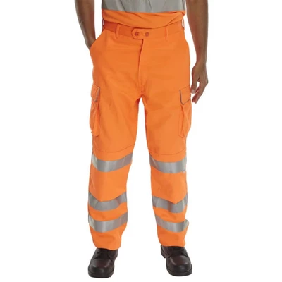 Image of Railspec Trousers Orange Short 30