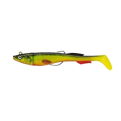Image of Berkley PowerBait Power Sardine, Fishing Hook, Soft Lures, Sea Fishing, Saltwater Bait Minnow Paddle Tail Lure for Bass, Seabass, Pollack, Cod, Eel, Ling and Wrasse, Hot 10g 9cm