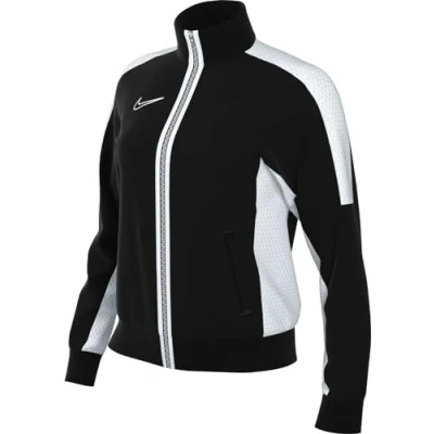 Image of NIKE DR1686 010 W NK DF ACD23 TRK JKT K Jacket Women&#039;s BLACK/WHITE/WHITE Size XS