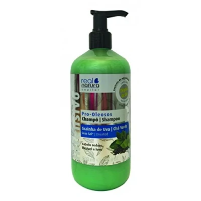 Image of Shampoo without Salt Oily Hair Real Natura 500 ml