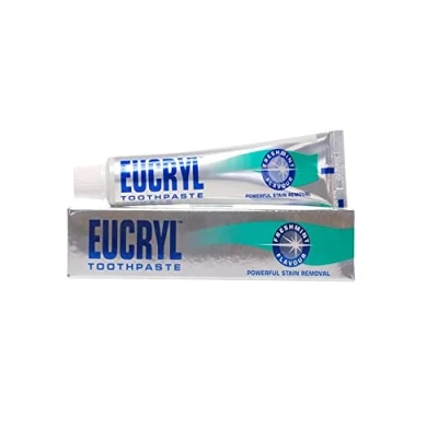 Image of Eucryl smokers toothpaste freshmint 50ml powerful stain removal by