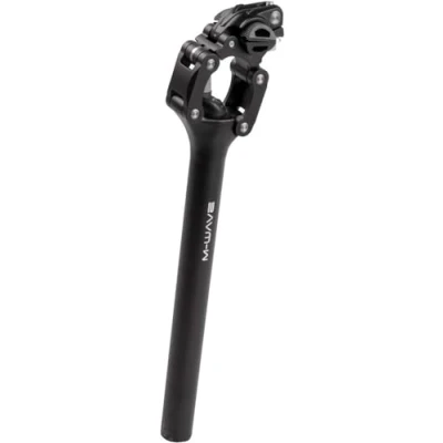 Image of M Wave Mwavz Unisex Adult Fourspring Vario Parallelogram Seat Post Black, Ø 27.2 mm
