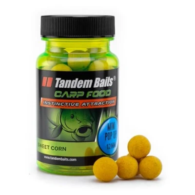 Image of Tandem Baits Carp Food Perfection Mini Pop Up Sweet Corn Fishing Ups 12 mm Bait Accessories for Monster Fish