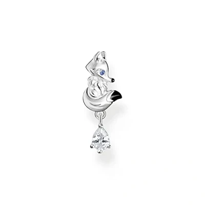 Image of Thomas Sabo Fox Single Stud Earring with White Stone