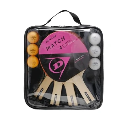 Image of Dunlop Tabletennisset Match 4 Player