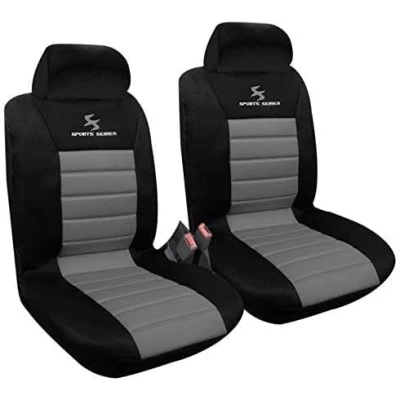 Image of WOLTU Car Van Seat Covers Front Pair black Universal for Cars Vans Protector