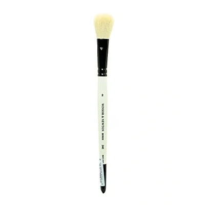 Image of Winsor &amp; Newton Series 240 Goat Hair Short Handle Brush Wash #2, Aluminum Animal
