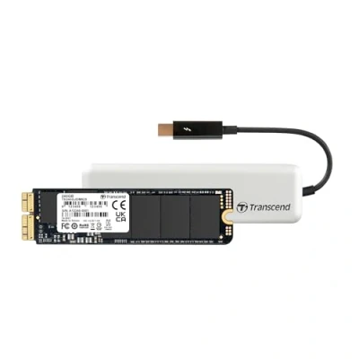 Image of Transcend 240GB JetDrive 825 SSD (with enclosure) for MacBook Air 11&quot; &amp; 13&quot; (Mid 2013 2017), Pro Retina 15&quot; (Late Mid 2015) Up to 950 MB/s TS240GJDM825
