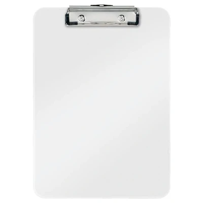 Image of Leitz 39710001 A4 Clipboard, Rigid Plastic, WOW Range, White