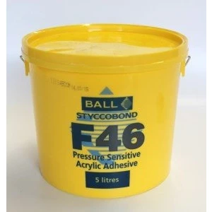 Image of F Ball F46 Pressure Sensitive Vinyl Adhesive 15ltr