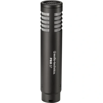 Image of Audio Technica PRO37 Small Diaphragm Cardioid Condenser Microphone Black