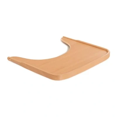 Image of hauck Alpha Wooden Tray, Natural Tray for Alpha+ Highchair, FSC® Certified Beech Wood, 6 Months+, Easy to Clean, Raised Edge