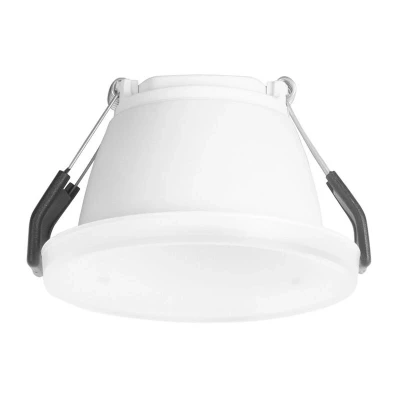 Image of Forlight Lighting Mode Led Recessed Downlight White, Sandblasted, Warm White 3000K TC 0073 BLA