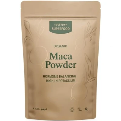 Image of Everyday Superfood Organic Maca Powder 50g Pure Dried Root Great in Acai &amp; Maqui Blend, Certified Organic, Vegan and Kosher