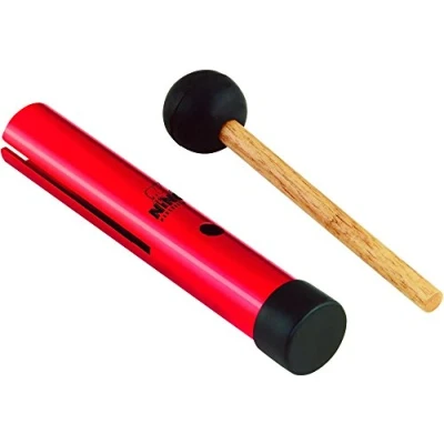 Image of Nino Percussion NINO602R Wah Tube +Beater Red