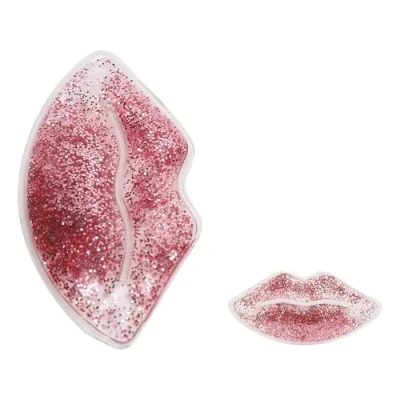 Image of Gel Ice Pack for Lip, Reusable Packs Leakage‑Proof with High Compression Strengt Both Hot and Cold Compress Lip Protection Reduce Swelling