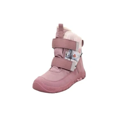 Image of Superfit Trace Winter boots for kids, Size: 8.5/9K, Lila/rosa Imitation leather/ textile