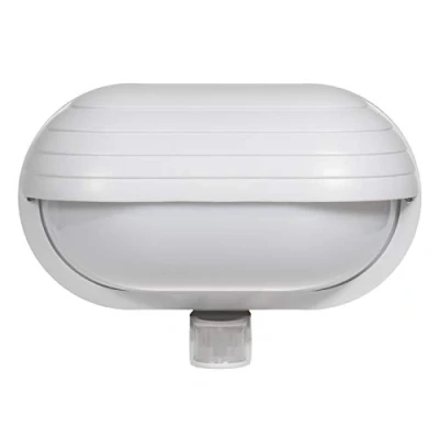 Image of Maclean MCE 33 White Energy Automatic PIR Security Light Lamp w Twilight Sensor IP44