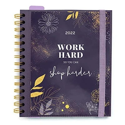 Image of Grupo Erik Official Glitter 2022 Diary Day To Page 12 Months Planner January December Daily Planner, AAEDPM2207