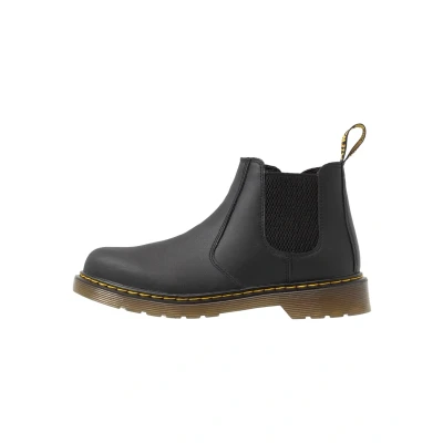 Image of Dr. Martens 2976 Classic ankle boots for kids, Size: 4, Black Leather