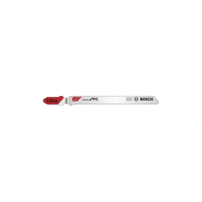 Image of Bosch 5x Jigsaw Blade T 101 A Special for Acrylic (for Plexiglass, PMMA, Polycarbonate, Professional Accessories Jigsaw)