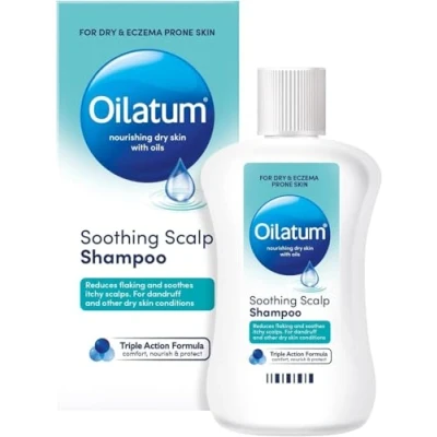 Image of Oilatum Soothing Scalp Shampoo, For Itchy, Flaking Scalps Caused by Dandruff,Soothes Itchy Scalps, pH Balanced, 1 x 100ml