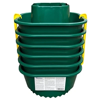 Image of Selections Set of 6 Tomato and Vegetable Growbag Pots, Outdoor, Large