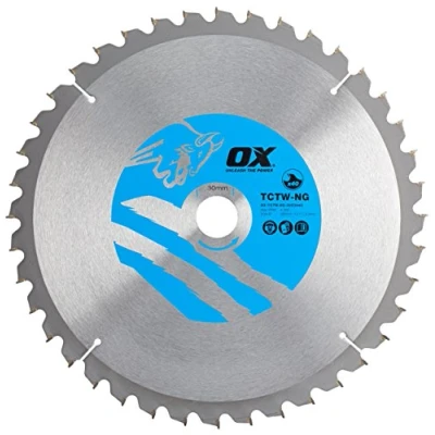 Image of OX Wood Cutting Negative Rake Circular Saw Blade 305/30mm, 40 Teeth ATB