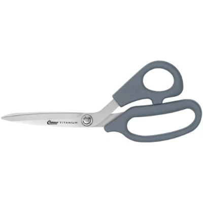 Image of Clauss 18081 8 Inch Titanium Bonded Ultra Flex Bent Shear Grey