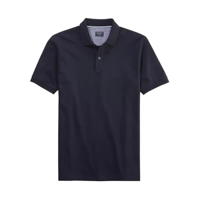 Image of OLYMP Polo Shirt Piqué Navy Blue Dark size 3XL