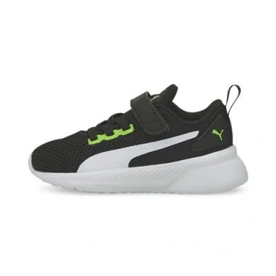 Image of Flyer Runner V Inf, Green Flash Puma White Black, 9 UK Child