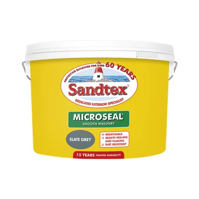Image of Sandtex Smooth Masonry 10L Slate Grey