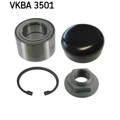 Image of 4501155, 9161455 Wheel bearing kit SKF VKBA 3501 80mm RENAULT: MASTER 2 Kasten, Bus, Pritsche/Fahrgestell, VAUXHALL: Movano Mk1