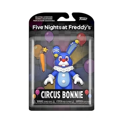 Image of Funko Action Figure: Five Nights At Freddy&#039;s (FNAF) SB Circus Bonnie the Rabbit Collectable Toy Gift Idea Official Merchandise Video Games Fans