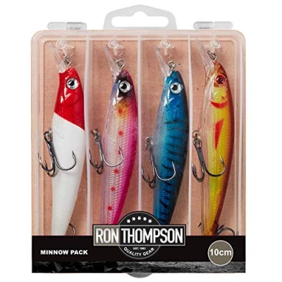 Image of Ron Thompson Minnow Pack in Box 10cm 4pcs Plug