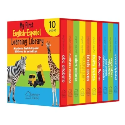 Image of My First English Español Learning Library (Mi Primea Library) : Boxset of 10 Spanish Board Books