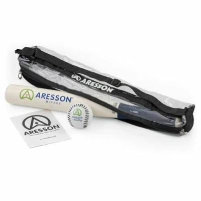 Image of Aresson Mirage Rounders Bat &amp; Ball Pack Outdoor Games Fun Starter Set