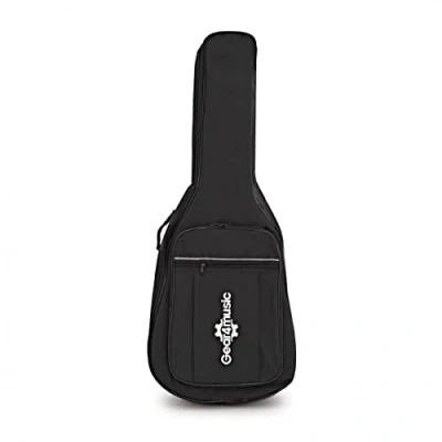 Image of gear4music Acoustic Guitar Gig Bag Padded Full Size